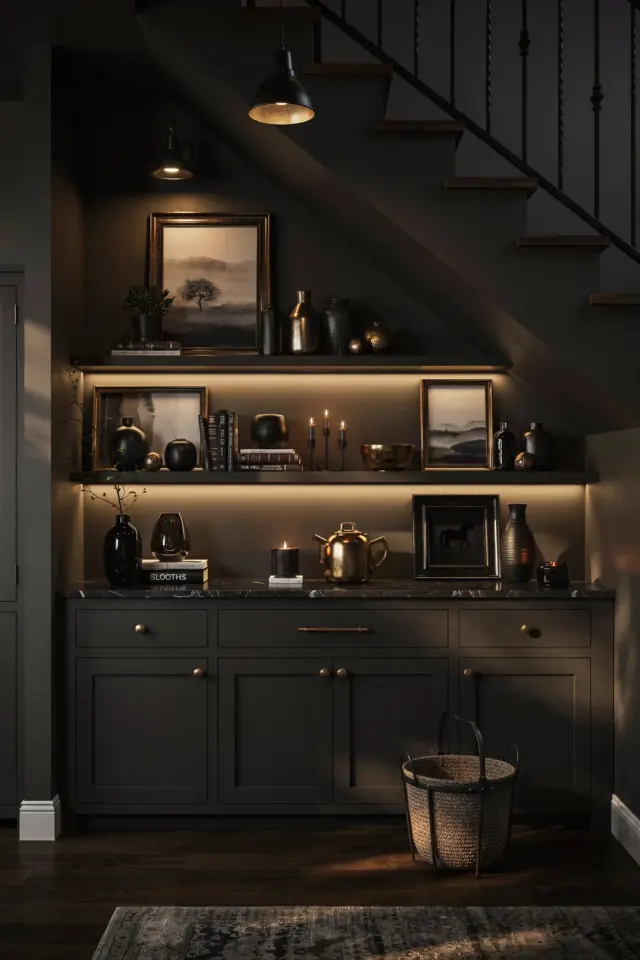 Industrial Color Palettes | Dark Bold Paints & Dramatic Interiors for Whole House Decor