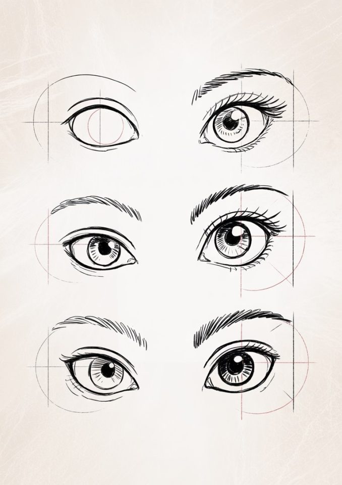How to Draw Realistic Eyes Step by Step Makeup Shading Tutorial