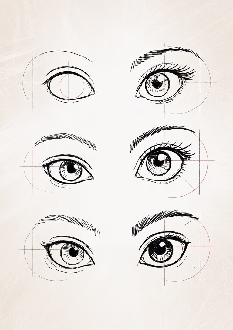 How to Draw Realistic Eyes Step by Step Makeup Shading Tutorial