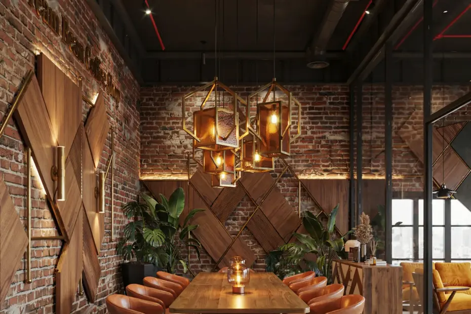 Industrial Coffee Shop Decor | Factory Loft Inspiration for Home Cafe