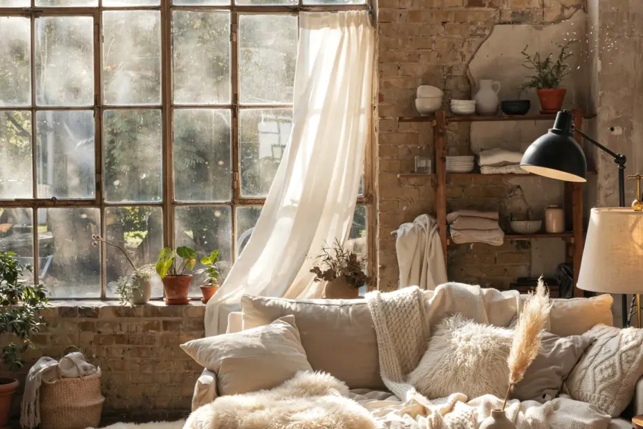 Industrial Decor Ideas for Factory Loft Living | Exposed Brick & Metal Accents