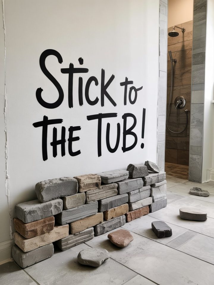 Hide Ugly Bathroom Elements: Creative Tub Facade Ideas for Small Bathrooms
